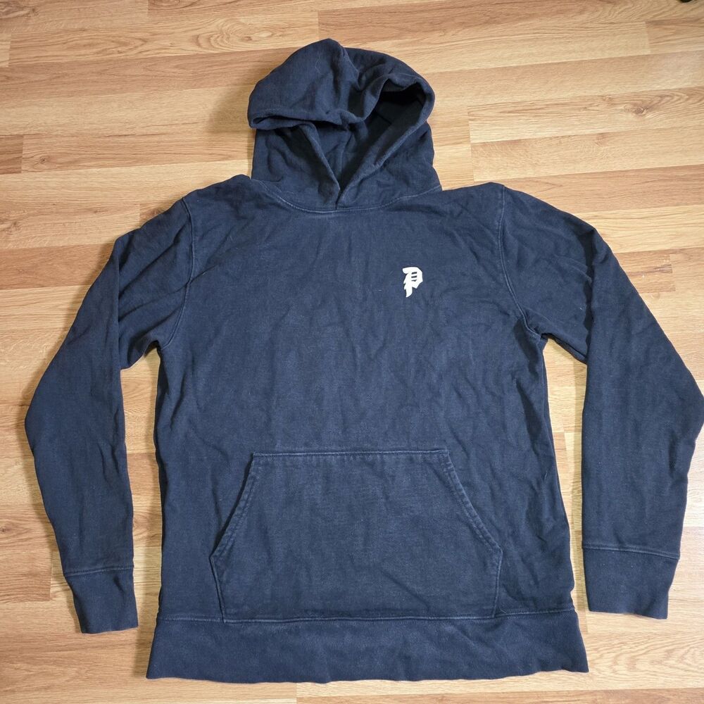 Primitive Skateboarding Men’s Large Sweatshirt Casual Streetwear Black Hoodie